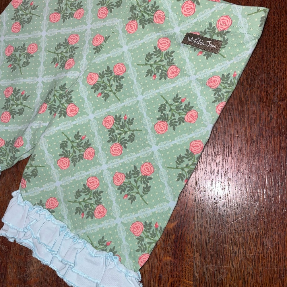 Matilda Jane floral polkadot rose ruffles